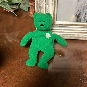 RARE TY Erin The Bear Teenie Beanie Baby Mini 1993/1997 Vintage